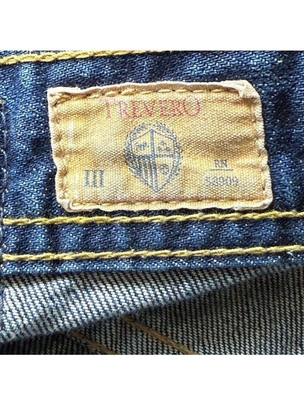 Tre Vero Distressed Jeans Size 32/30 - Picture 9 of 11